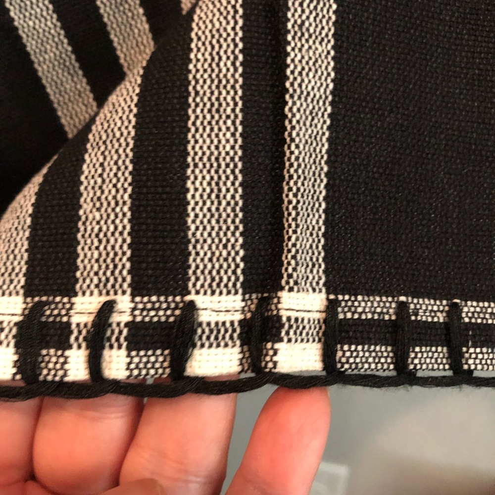 Plaid Ruana - Picture 2 of 3